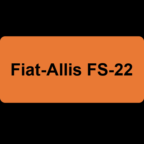 Fiat-Allis FS-22